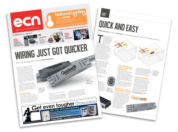 Quickwire Take Front Page Of ECN