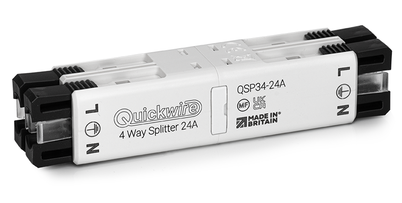 QSP34_24A Quickwire 4 way splitter 24 Amps